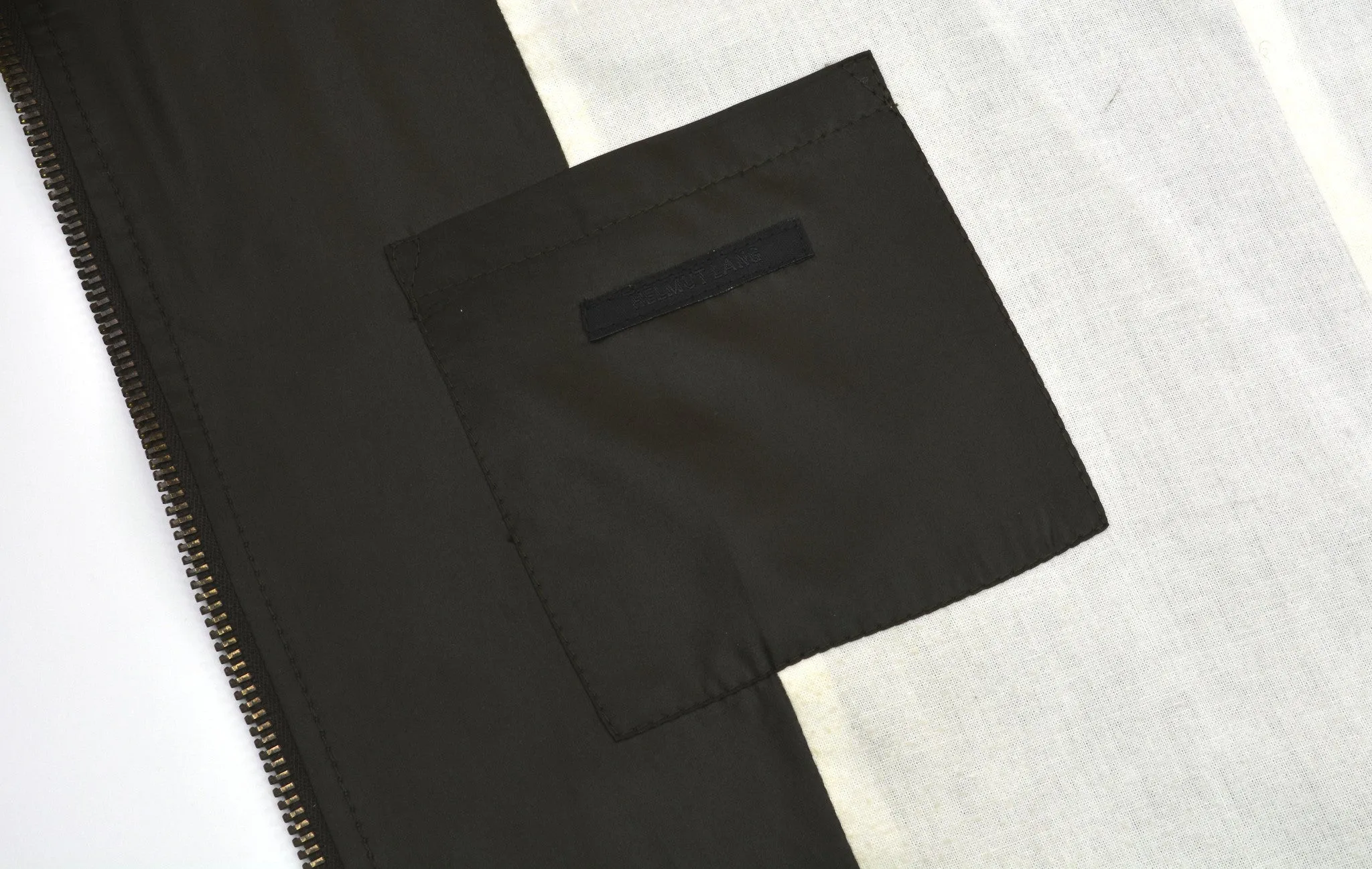 2003 Slim-Fit Windbreaker Jacket with Adjustable Cuff Straps for Bondage Style