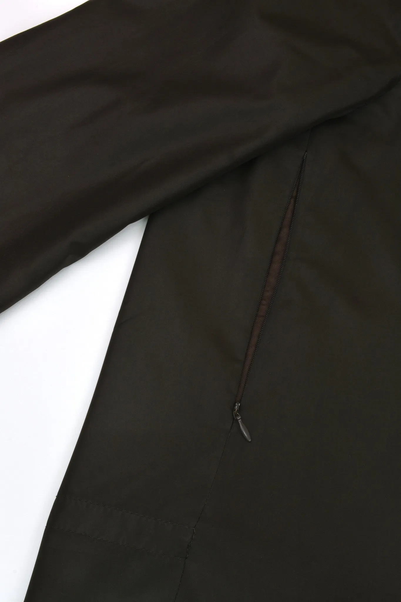 2003 Slim-Fit Windbreaker Jacket with Adjustable Cuff Straps for Bondage Style