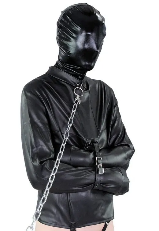 7144AE      Shiny Stretch Spandex Full Hood