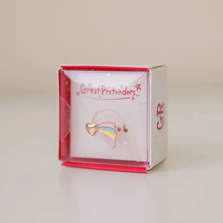 Adjustable Rainbow Rings *4 Styles*