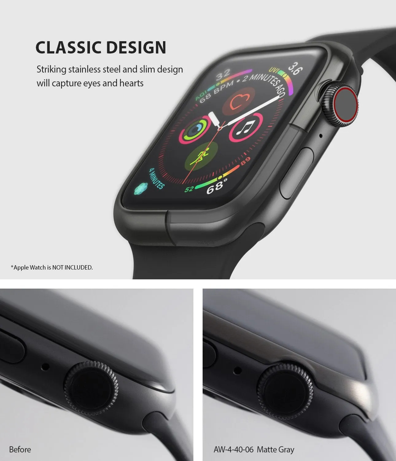 Apple Watch Series 6 / SE / 5 / 4 (40mm) | Bezel Styling