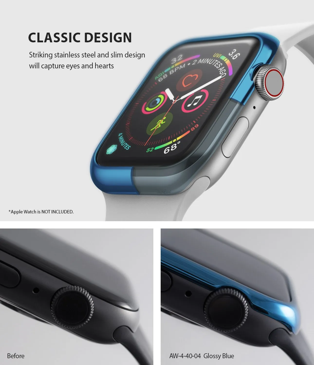 Apple Watch Series 6 / SE / 5 / 4 (40mm) | Bezel Styling