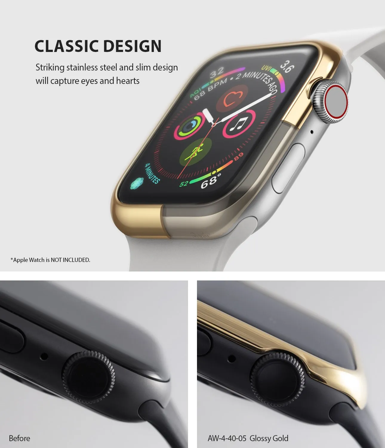 Apple Watch Series 6 / SE / 5 / 4 (40mm) | Bezel Styling