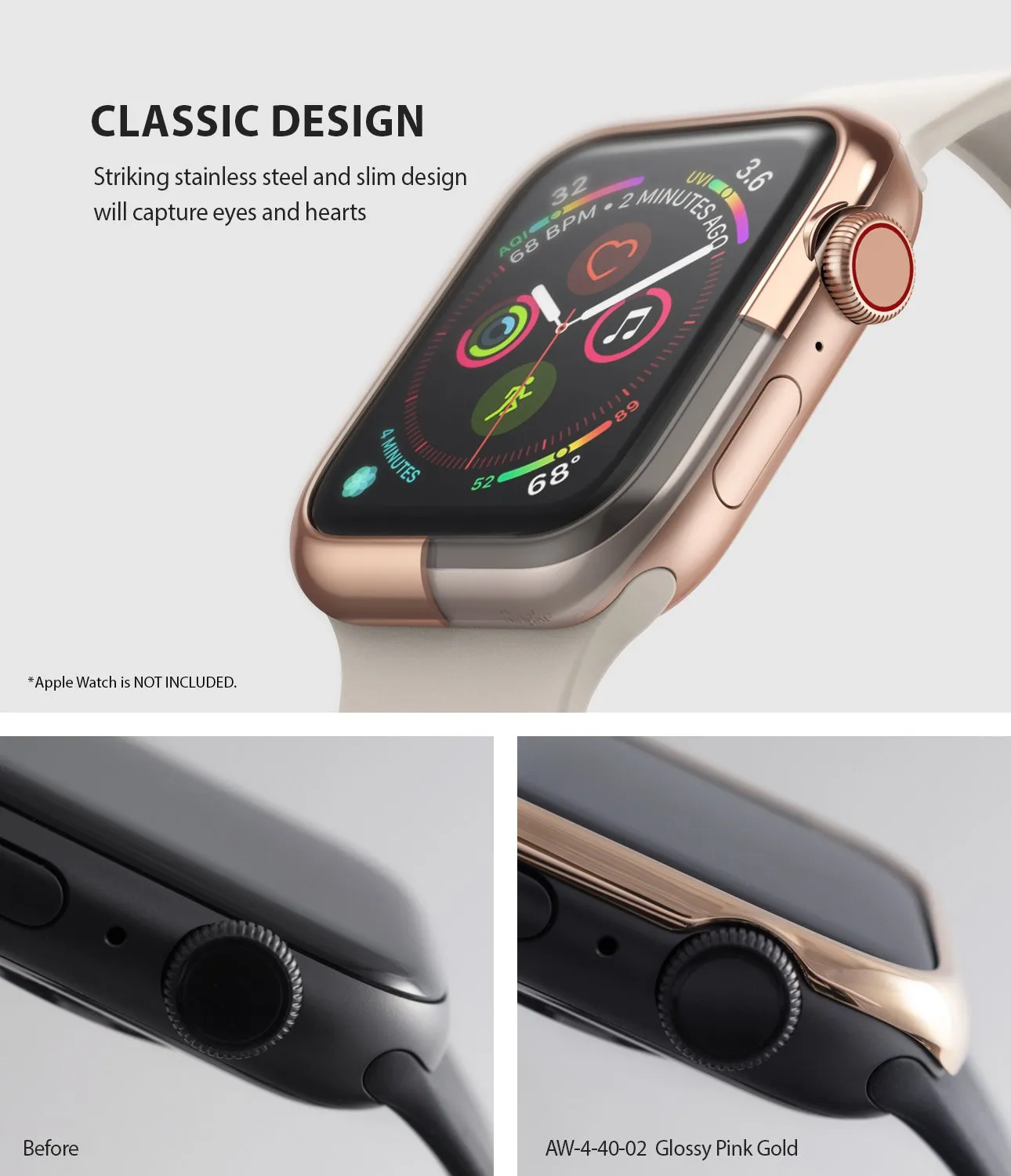 Apple Watch Series 6 / SE / 5 / 4 (40mm) | Bezel Styling