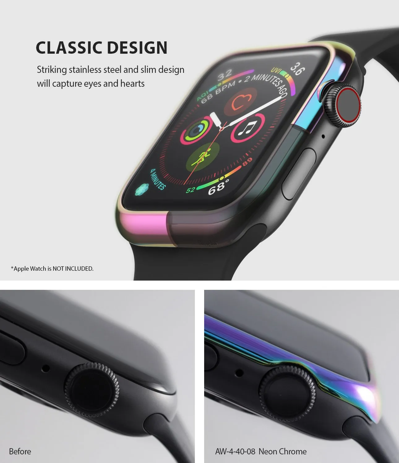 Apple Watch Series 6 / SE / 5 / 4 (40mm) | Bezel Styling