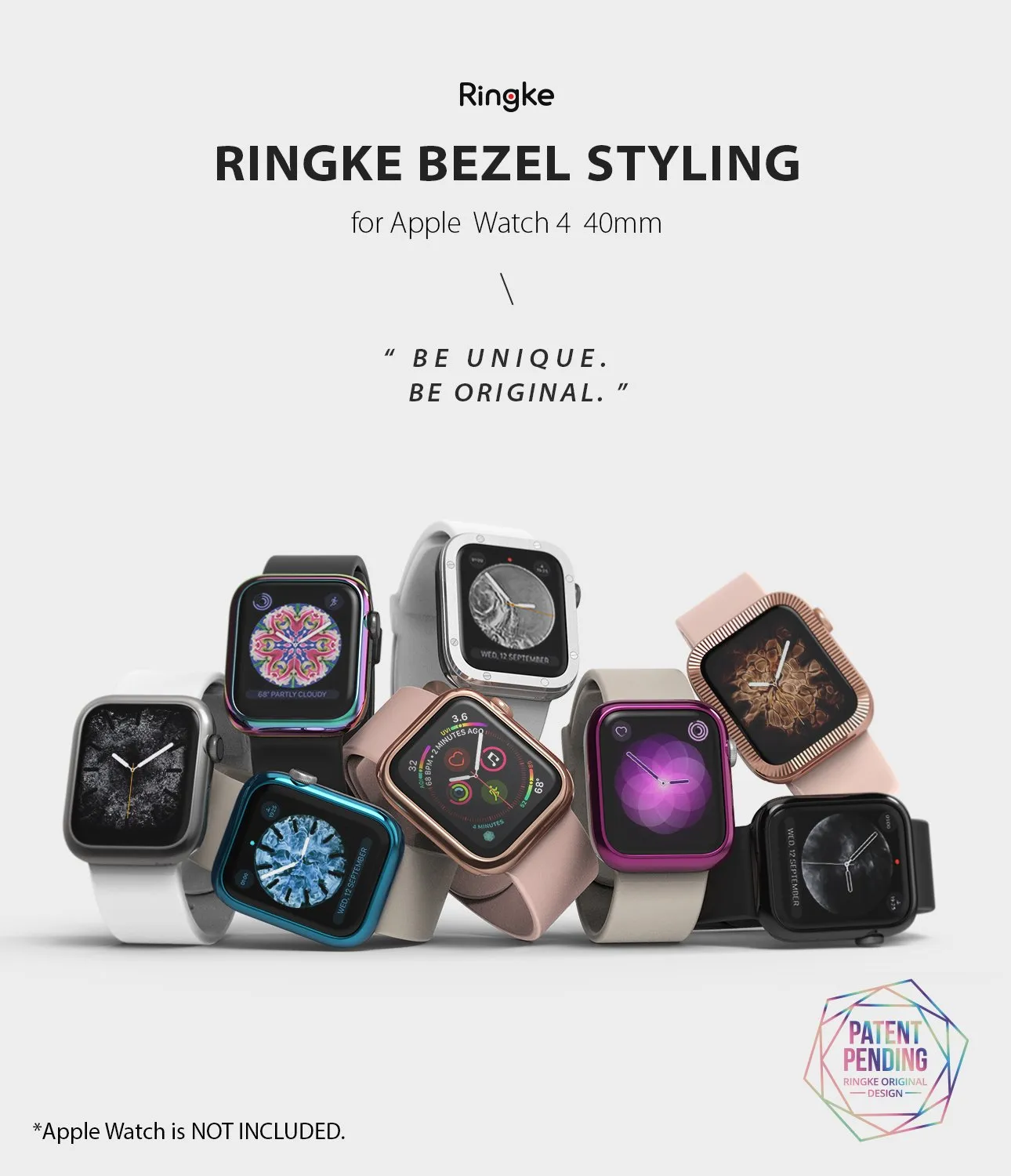 Apple Watch Series 6 / SE / 5 / 4 (40mm) | Bezel Styling