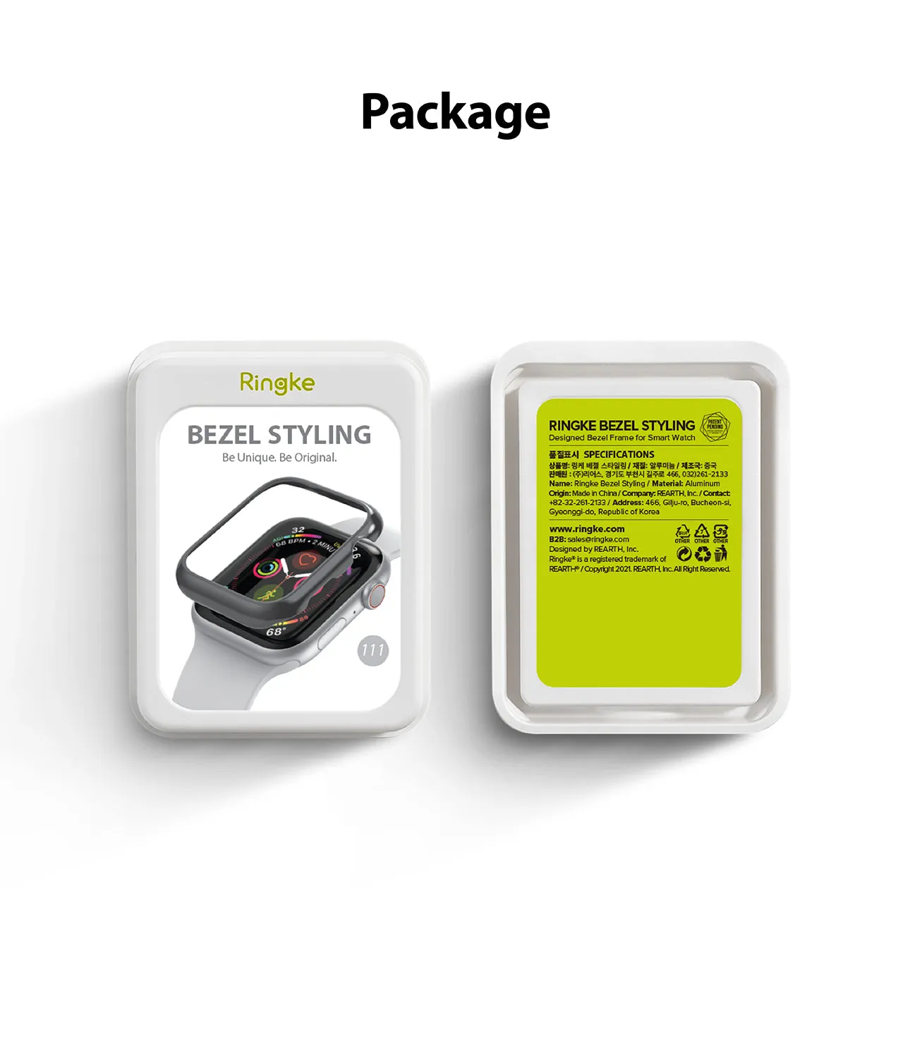 Apple Watch Series 6 / SE / 5 / 4 (40mm) | Bezel Styling