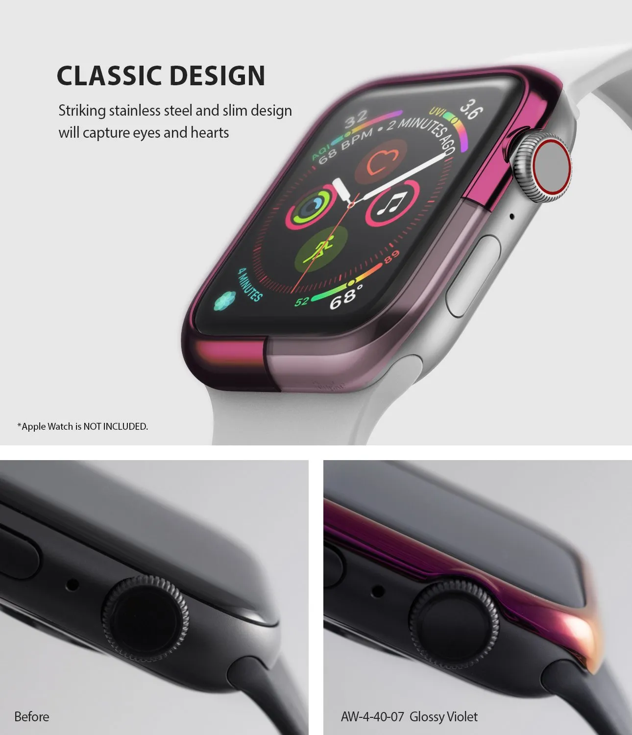 Apple Watch Series 6 / SE / 5 / 4 (40mm) | Bezel Styling