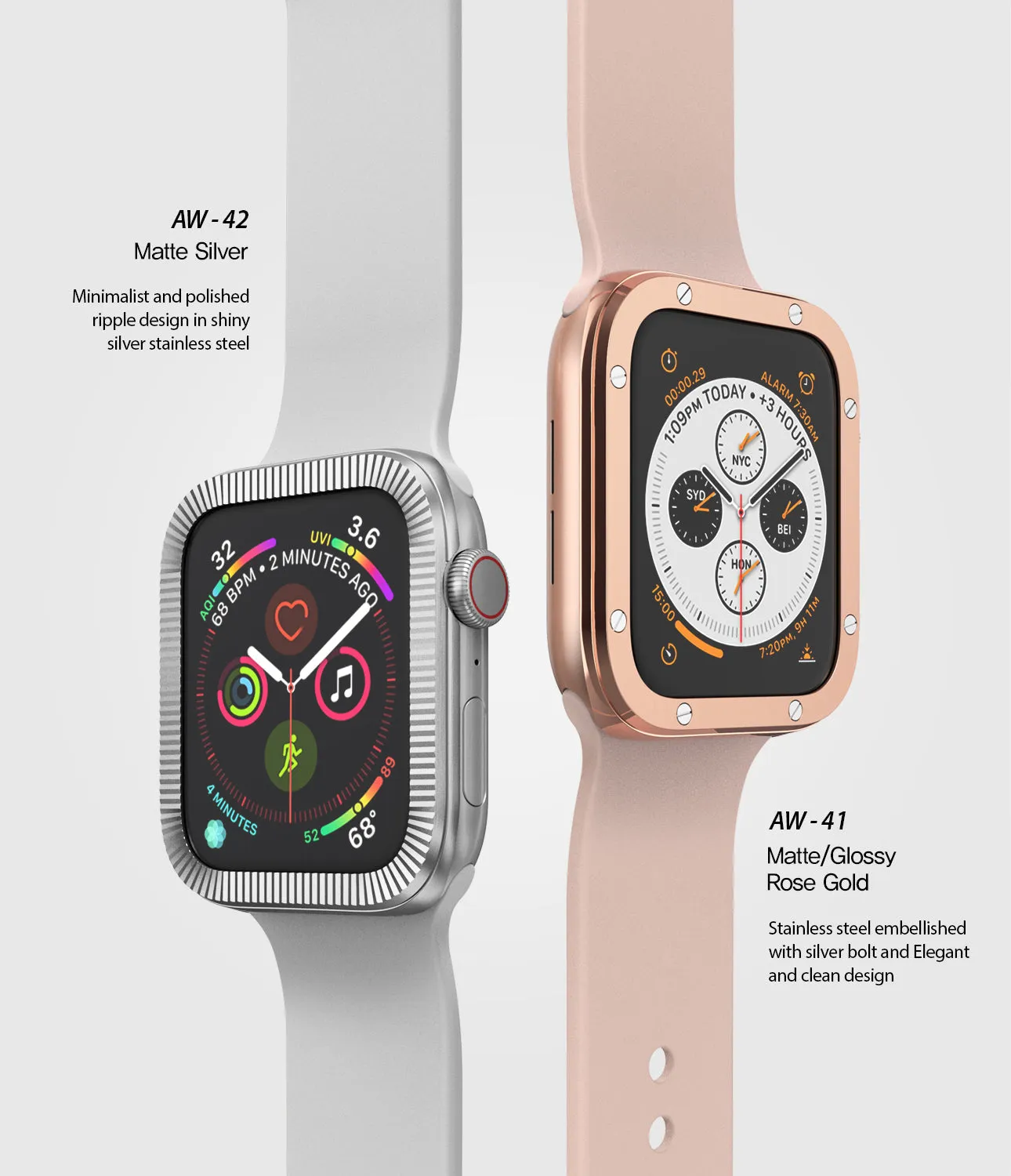 Apple Watch Series 6 / SE / 5 / 4 (44mm) | Premium Bezel Styling Hublot