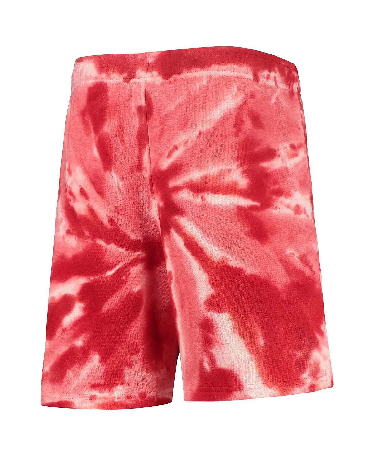 Big Boys Toronto Raptors Santa Monica Red Tie Dye Outerstuff Shorts