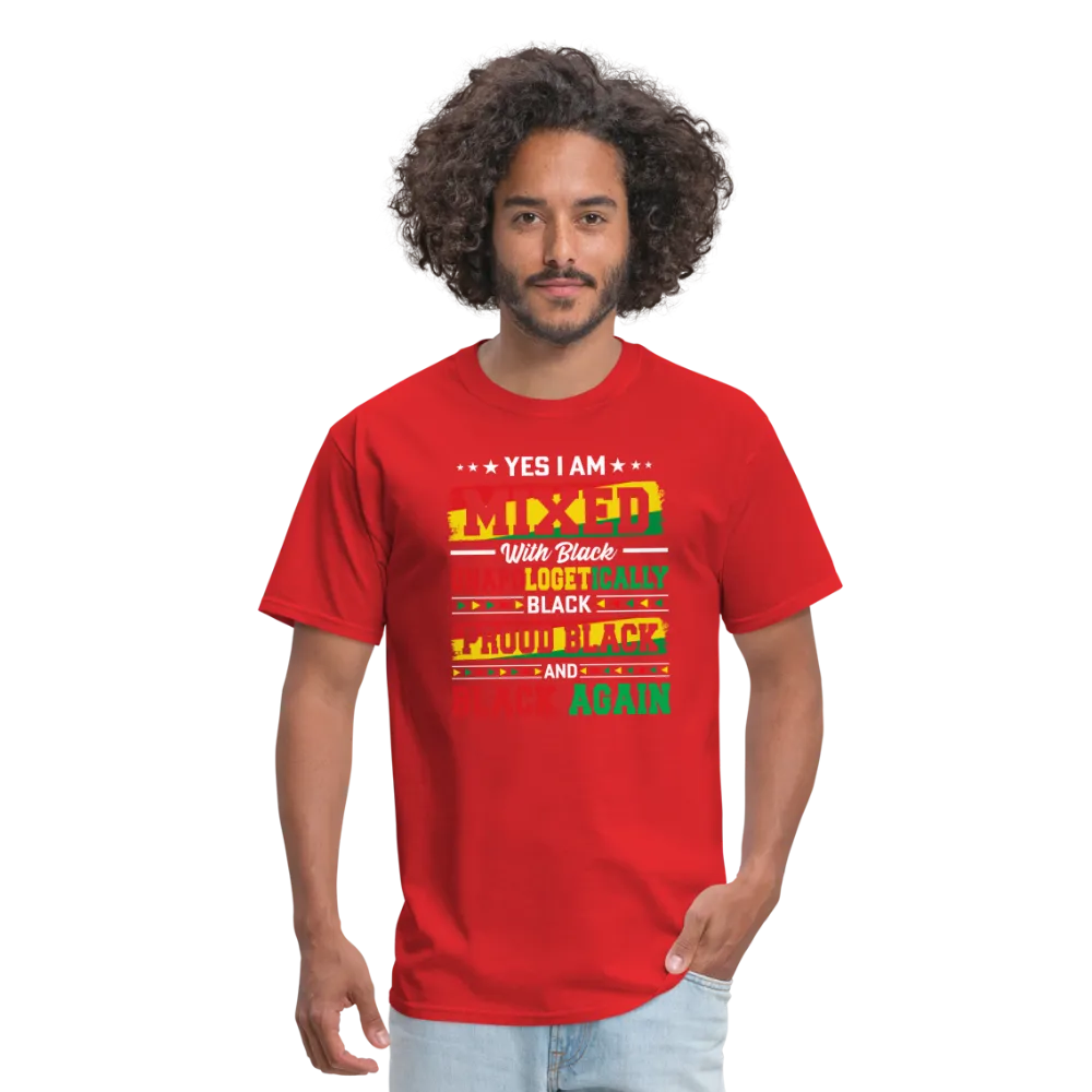 Black Mixed with Black - Unisex Classic T-Shirt