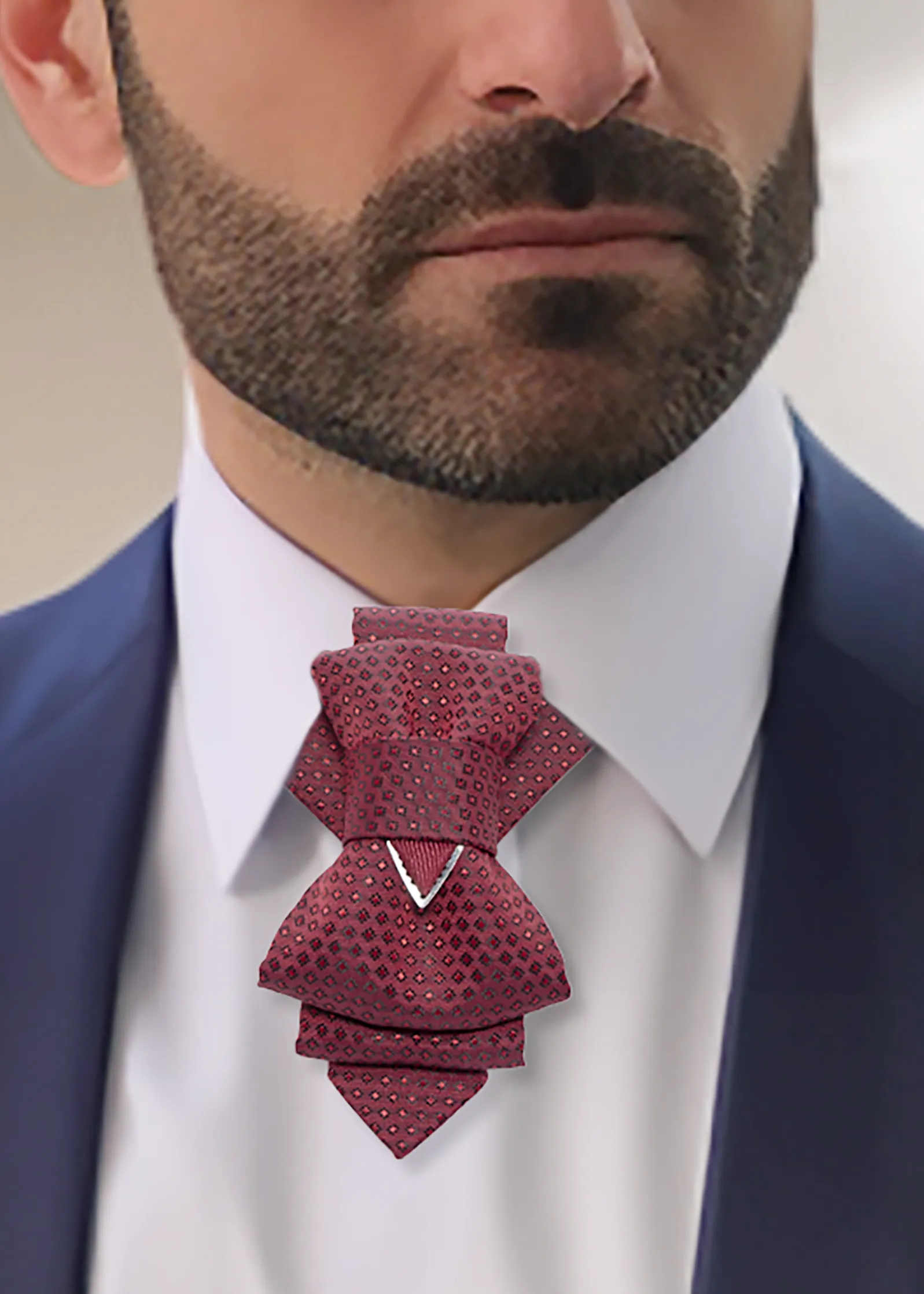 BOW TIE "POMEGRANATE"
