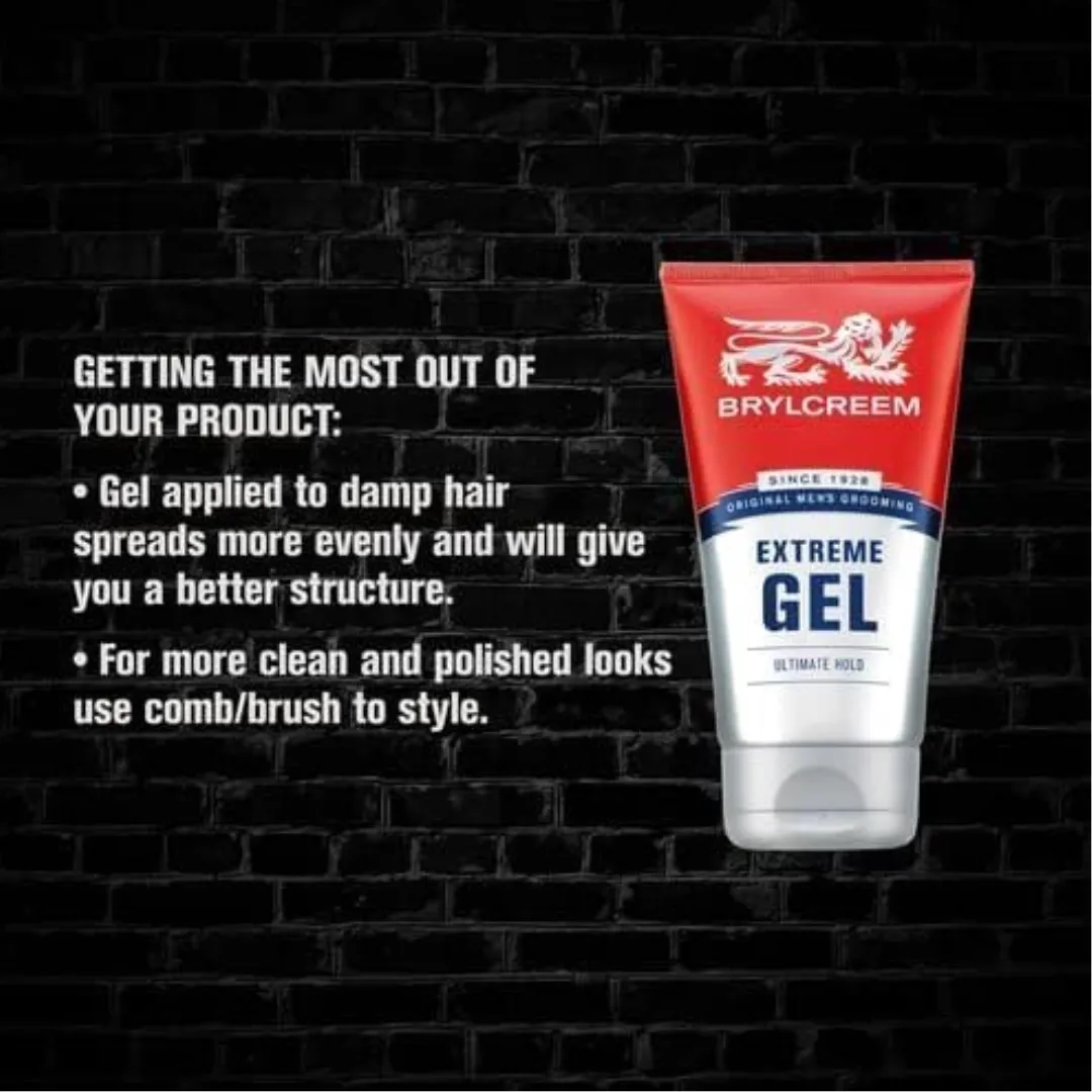 Brylcreem Extreme Ultra Gel Extreme 150Ml  (T)