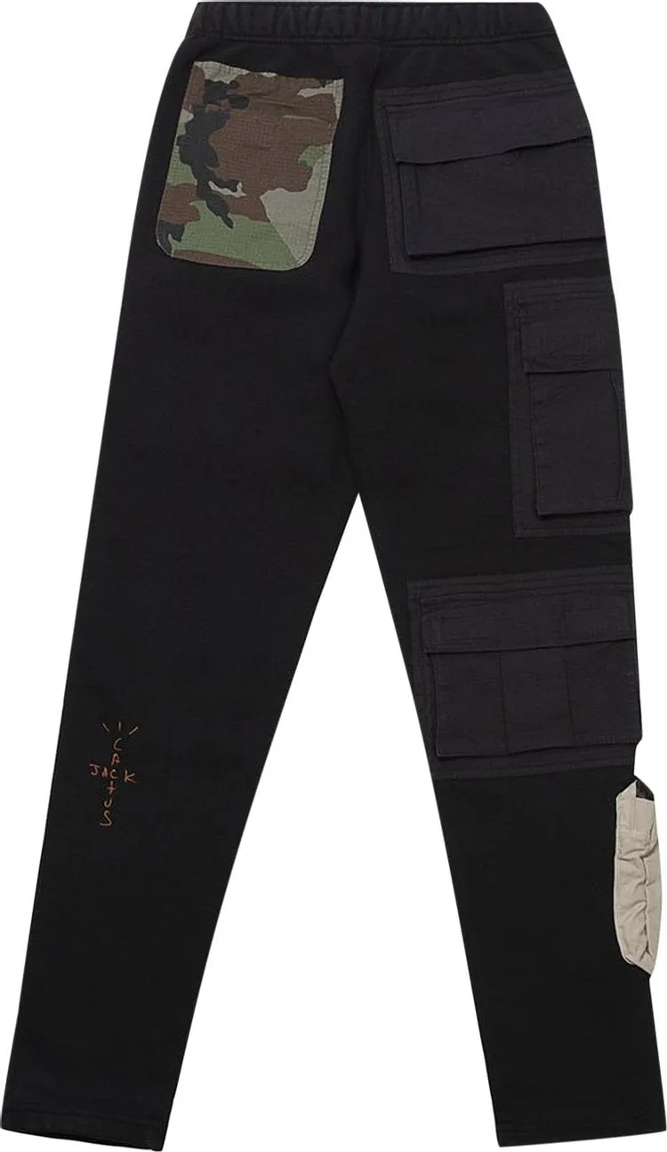 Cactus Jack by Travis Scott x Nike NRG AG Utility Sweatpants 'Black', black