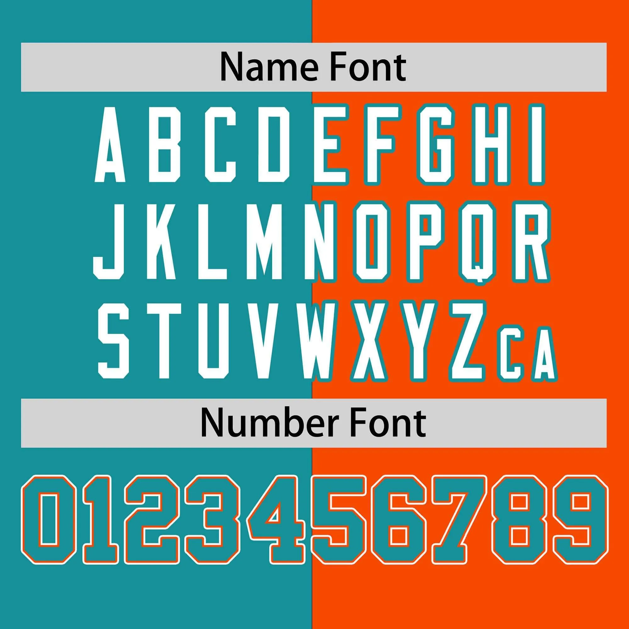 Custom Aqua Orange Two Tone Striped Fashion Authentic Baseball Jersey