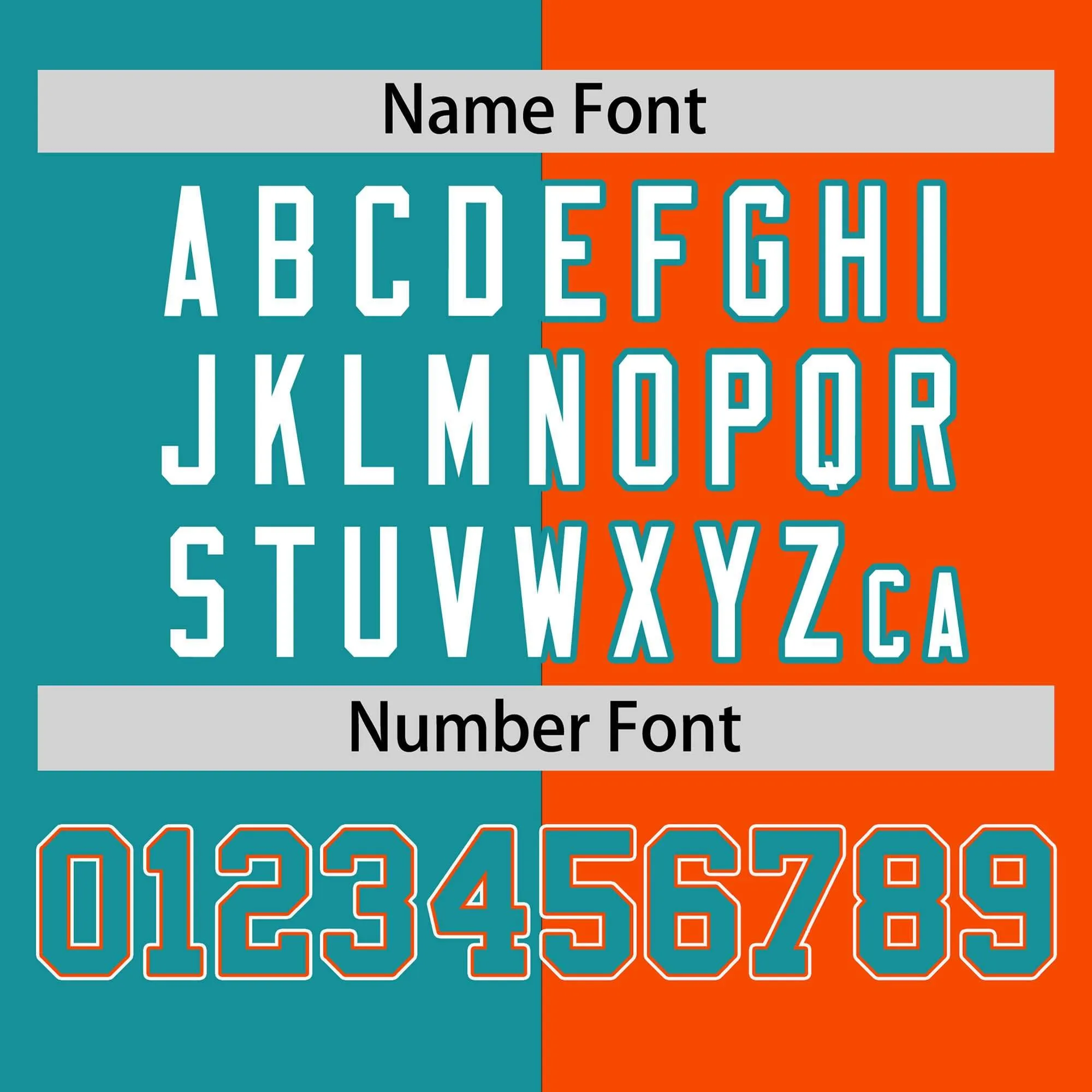 Custom Aqua Orange Two Tone Striped Fashion Authentic Baseball Jersey