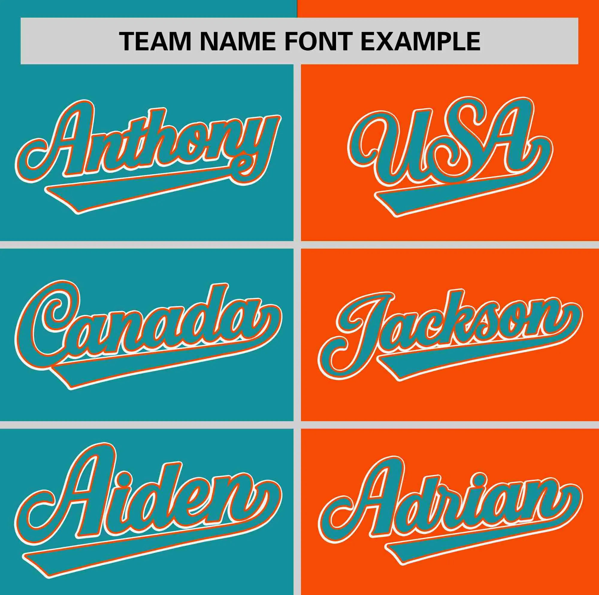 Custom Aqua Orange Two Tone Striped Fashion Authentic Baseball Jersey