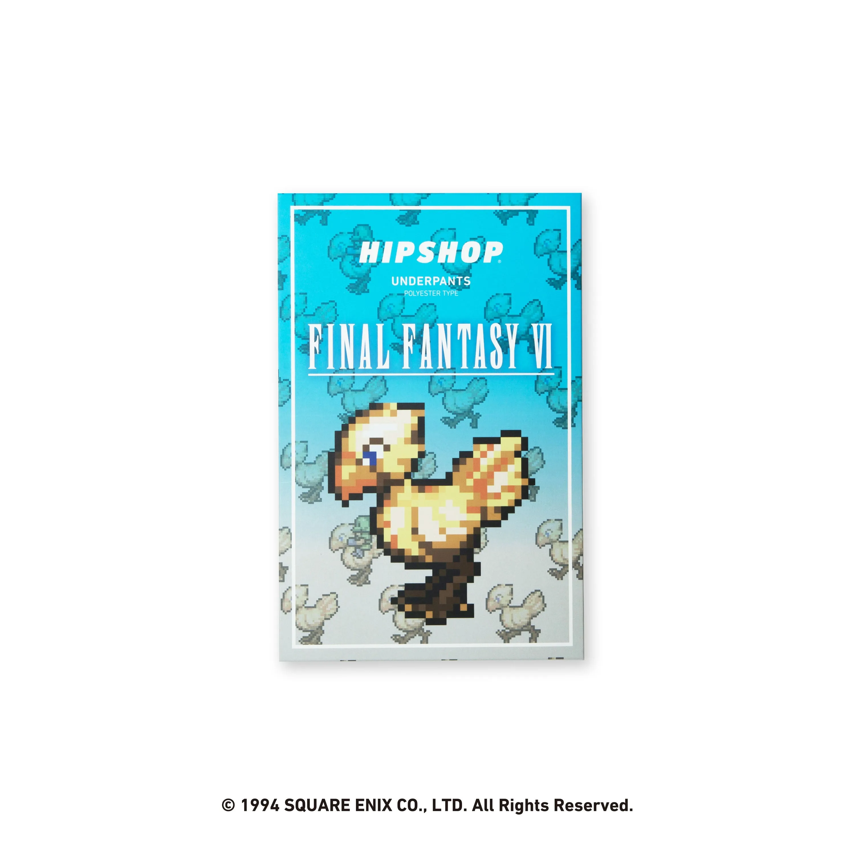＜FINAL FANTASY Ⅵ＞CHOCOBO/チョコボ ファイナルファンタジーⅥ アンダーパンツ メンズ ポリエステルタイプ ボクサーパンツ（アーカイブ商品）