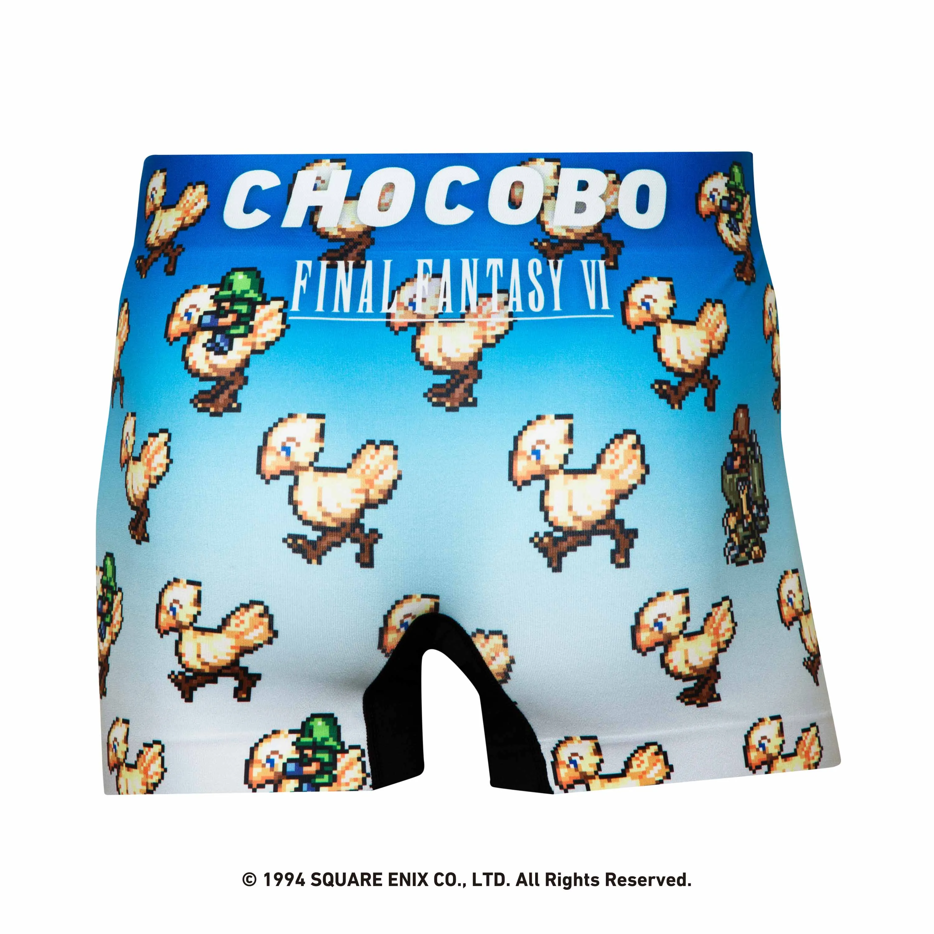 ＜FINAL FANTASY Ⅵ＞CHOCOBO/チョコボ ファイナルファンタジーⅥ アンダーパンツ メンズ ポリエステルタイプ ボクサーパンツ（アーカイブ商品）