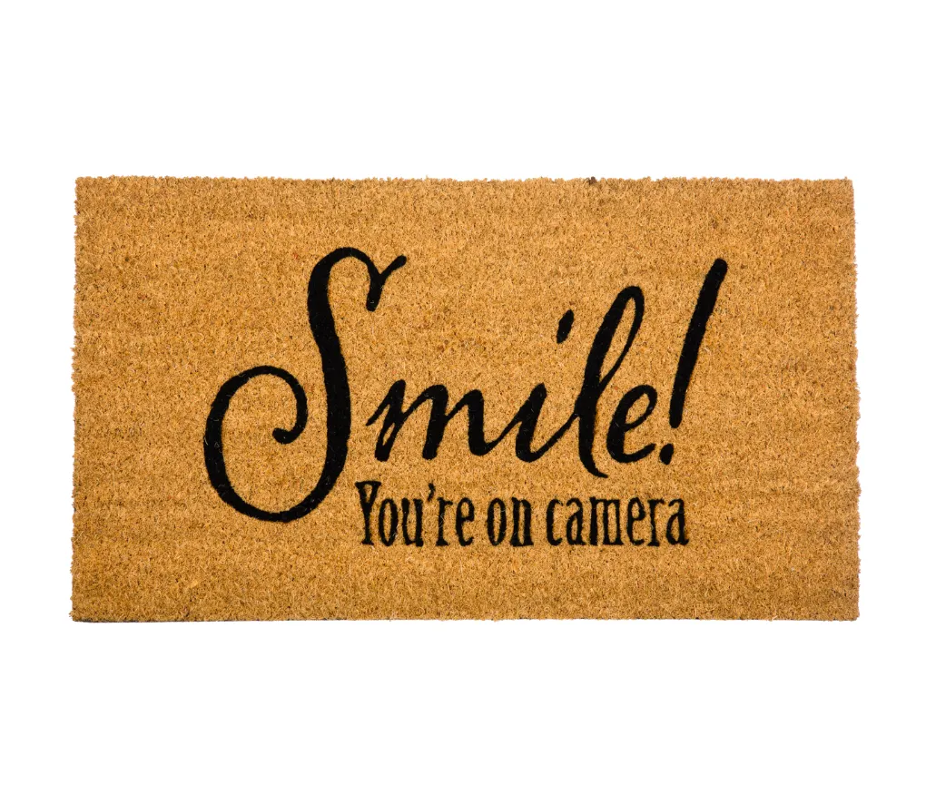 Funny Welcoming Sentiment Coir Mat - 3 Styles
