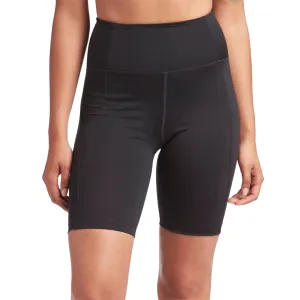 Girlfriend Collective High Rise Bicycle Shorts - Women's, Black