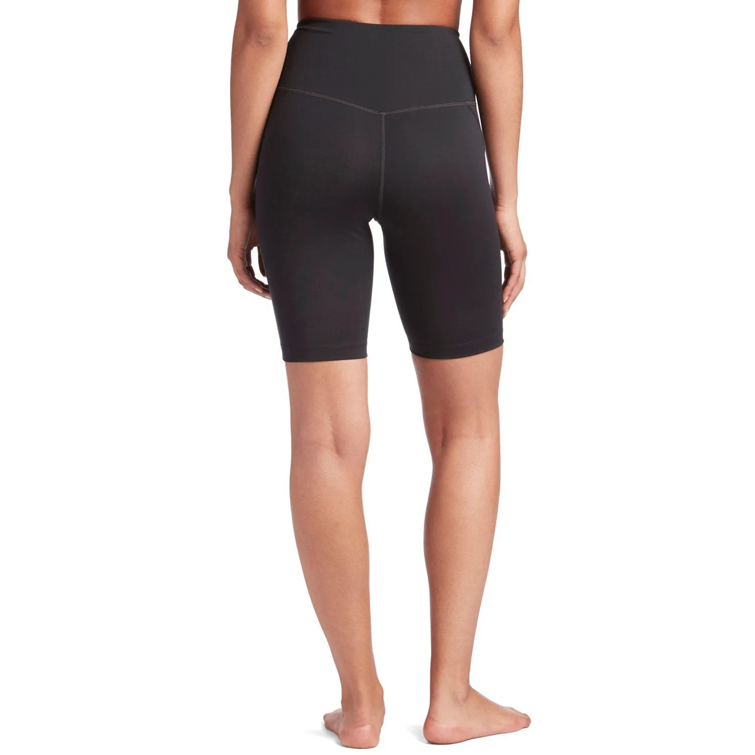 Girlfriend Collective High Rise Bicycle Shorts - Women's, Black