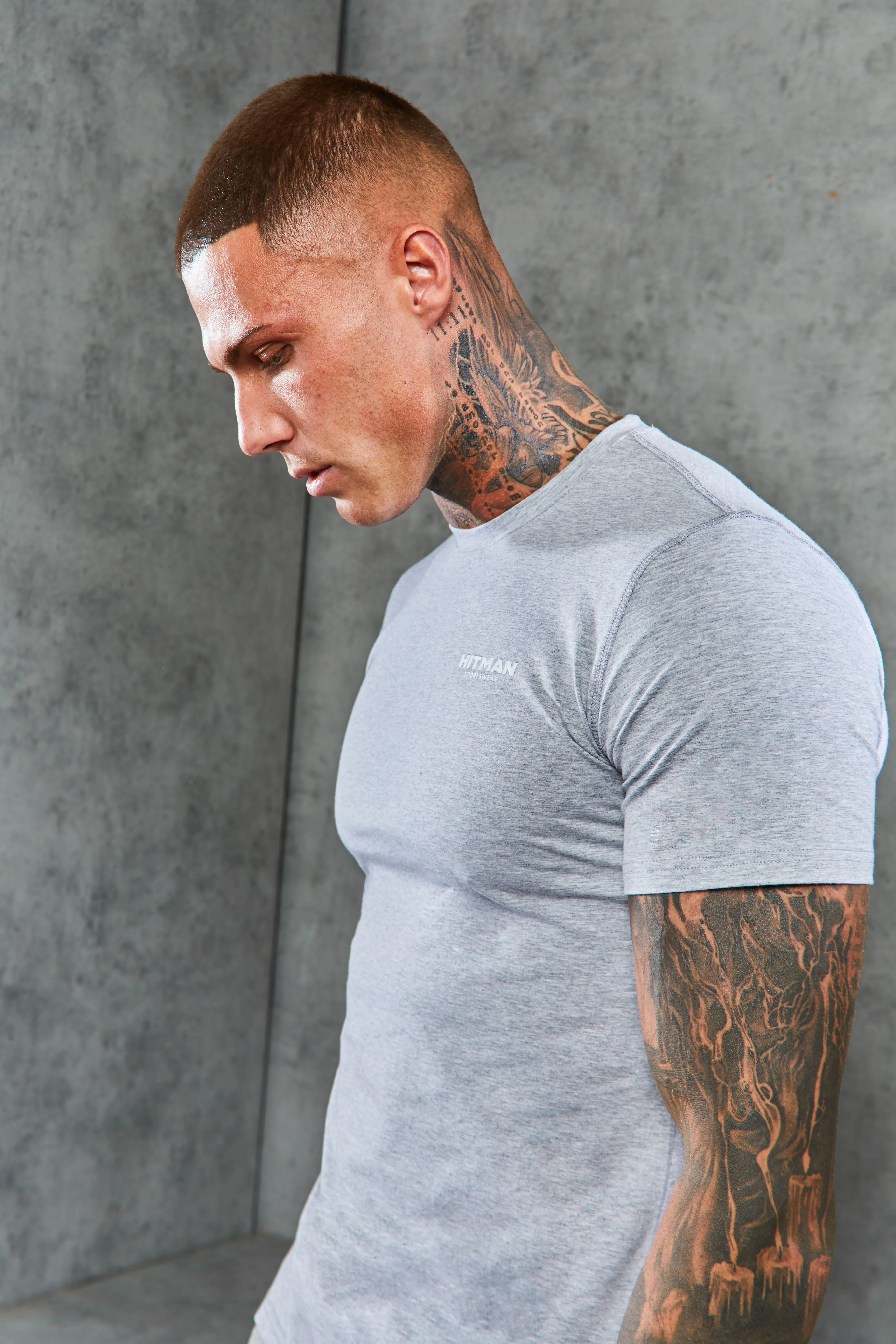 Grey Hitman T-Shirt