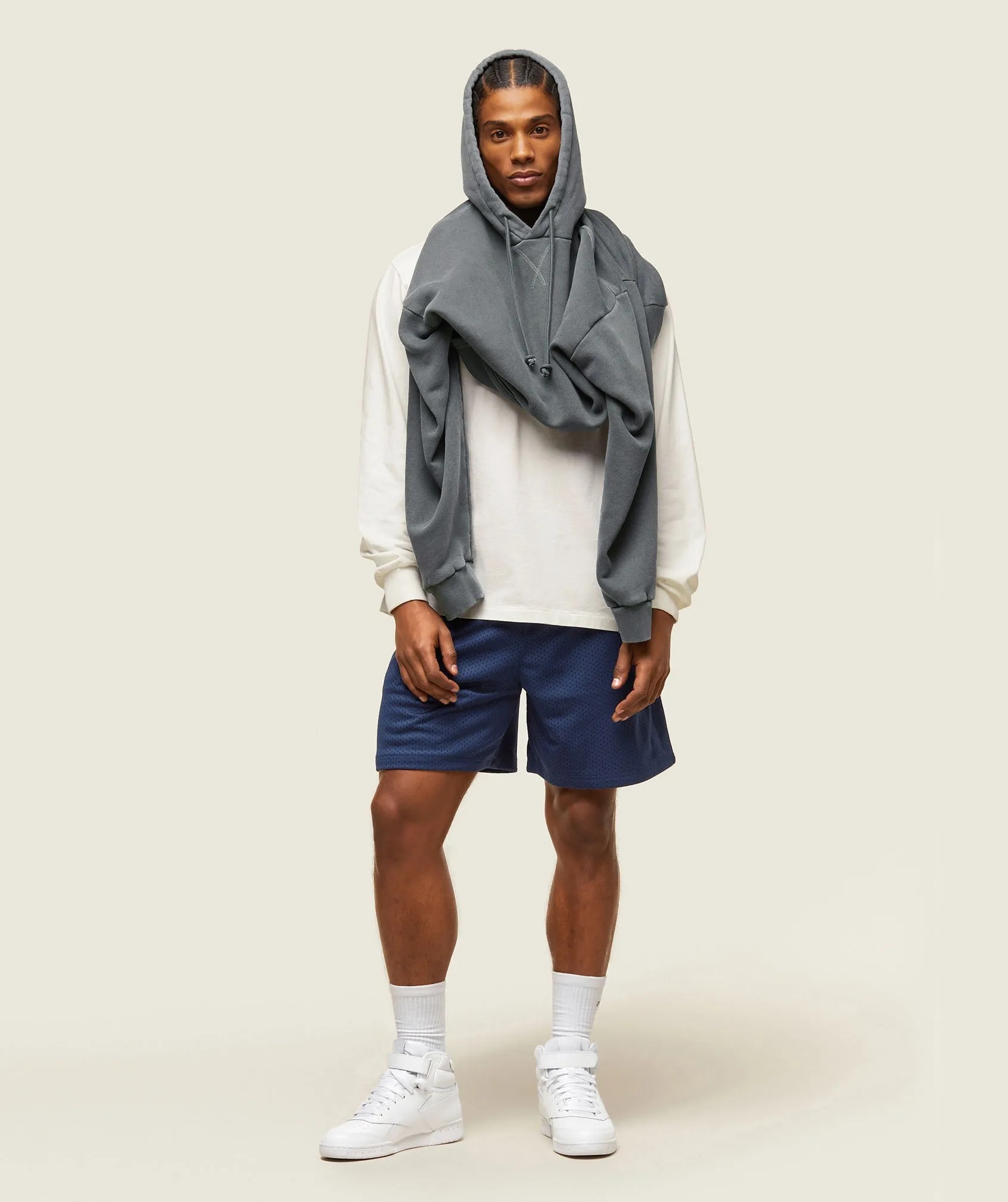 Gymshark everywear Basketball Shorts - Ash Blue
