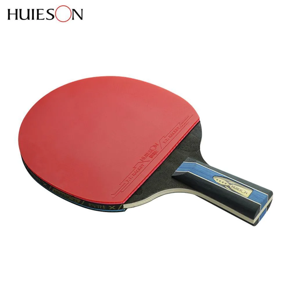 Huieson 4 Star 7 Ply Table Tennis Bat   Case