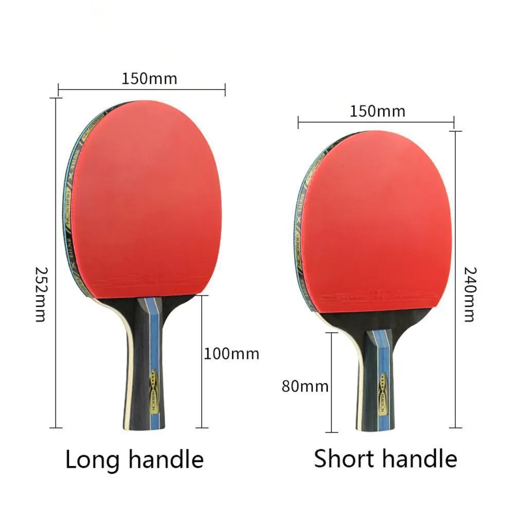 Huieson 4 Star 7 Ply Table Tennis Bat   Case