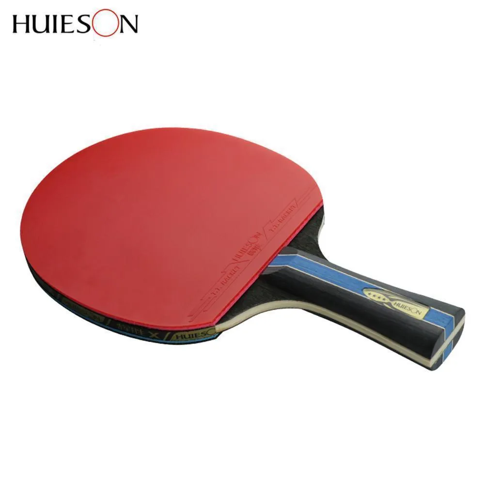 Huieson 4 Star 7 Ply Table Tennis Bat   Case