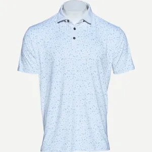 Lala Polo - White/Blue Mist