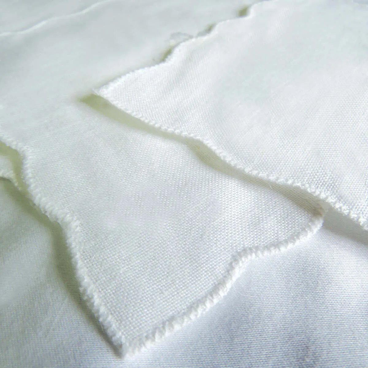 Linen Shamrock Cocktail Mats / Coasters