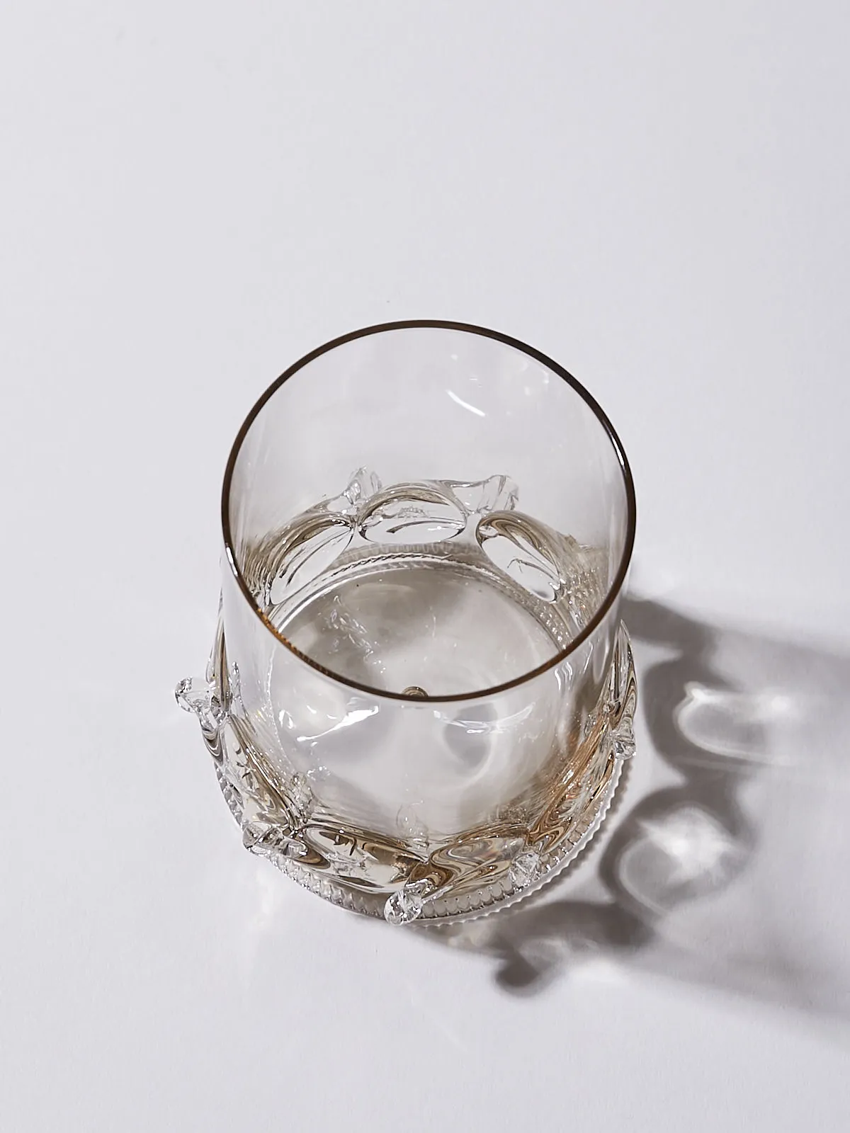 Liquor Glass in Smoke