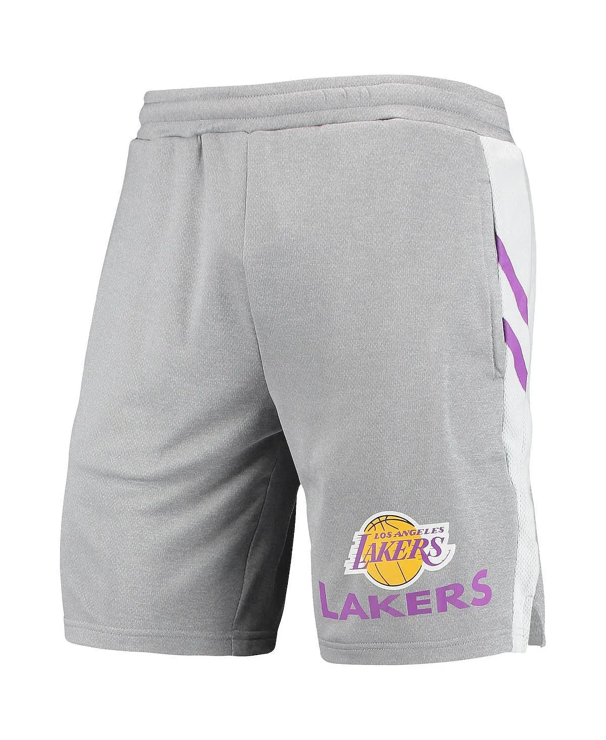 Los Angeles Lakers Stature Concepts Sport Men's Gray Shorts, Gray
