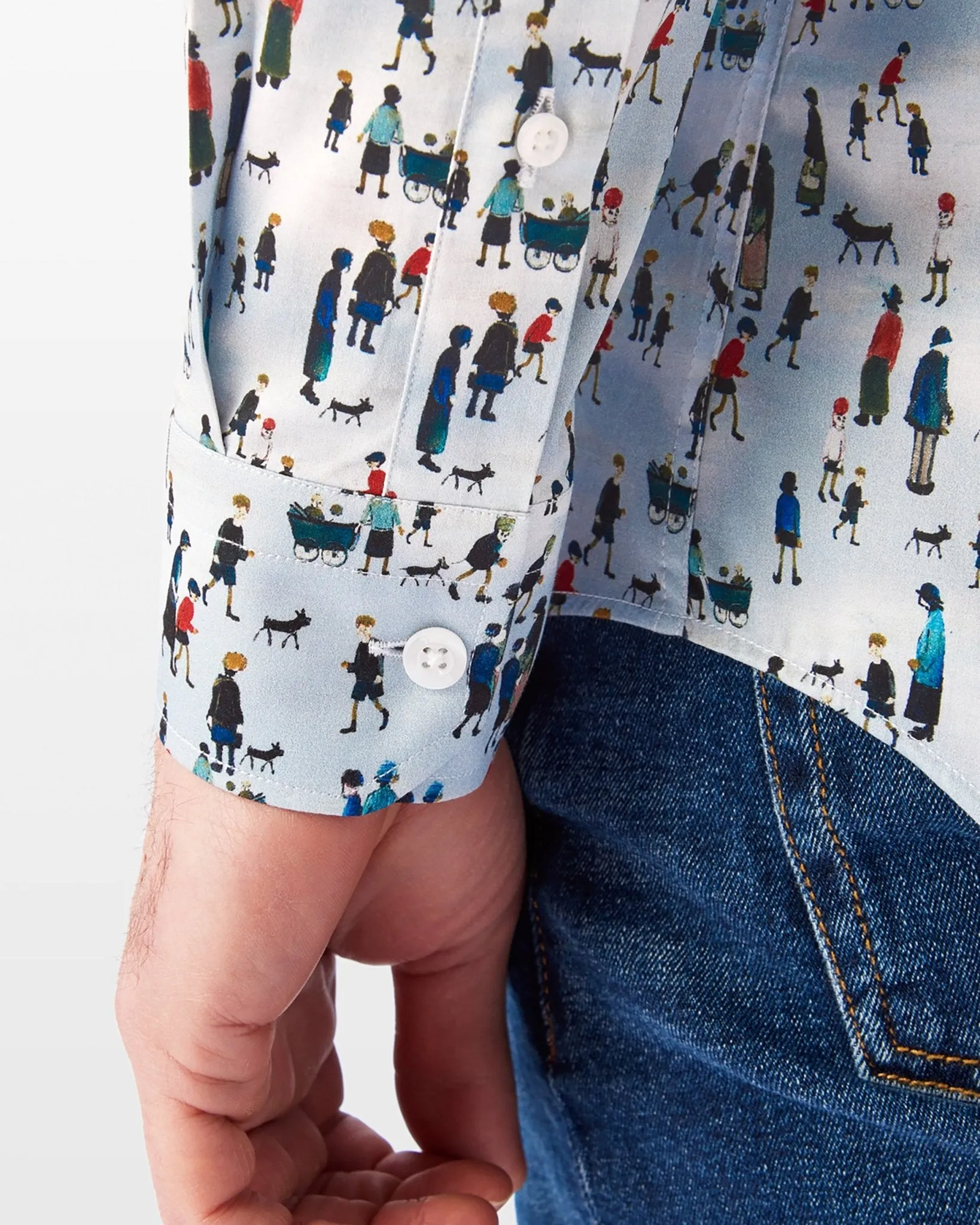 Lowry Blue Shirt