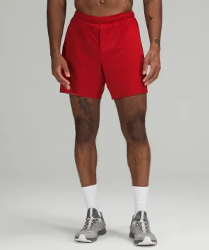 Lululemon Surge Lined Short Shorts, Red