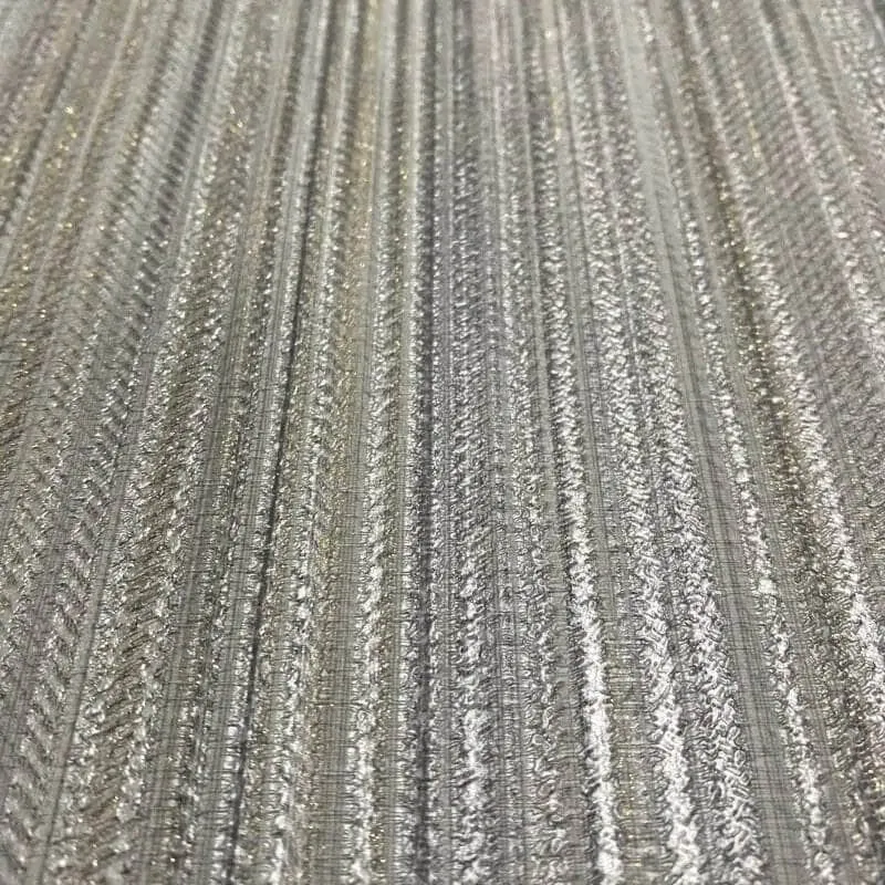 Muriva Venezia Stripe Grey Wallpaper - M66519