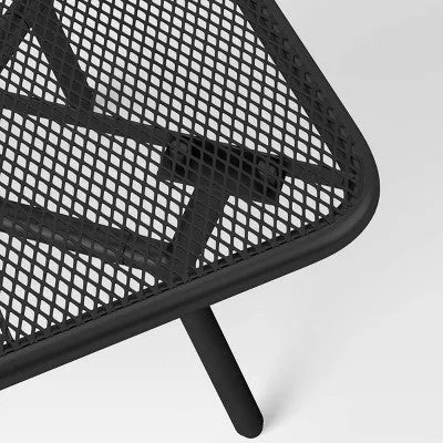 New - Metal Mesh Patio Coffee Table - Room Essentials