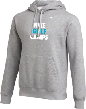 Nike Golf Camps Club Fleece Pullover Hoodie - Heather Grey