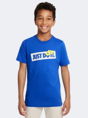 Nike Sportswear Boys Lifestyle T-Shirt Royal Blue