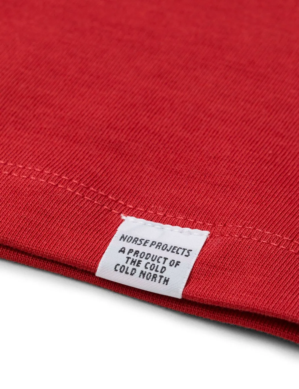 Norse Projects Johannes Block Stripe T-Shirt - Askja Red