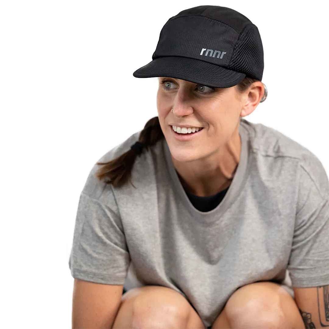 Rnnr Distance Hat - Blackout