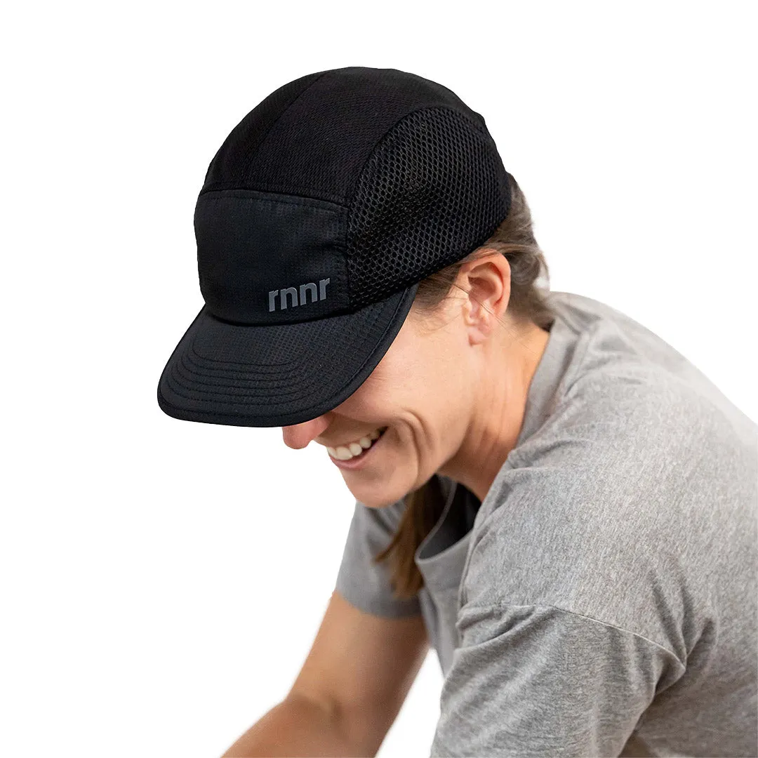 Rnnr Distance Hat - Blackout