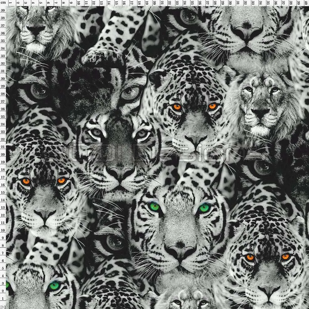 Spandex Eye of the Tiger Large