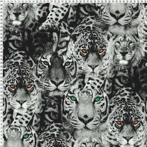 Spandex Eye of the Tiger Large