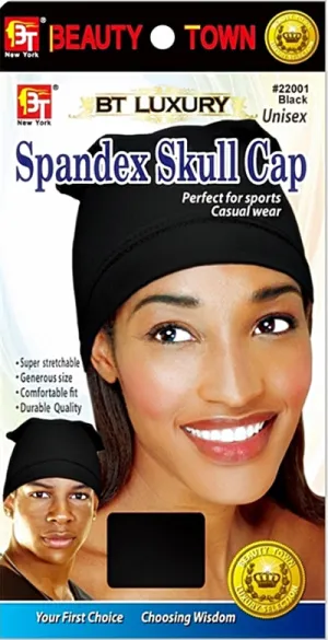 Spandex Skull Cap by Beauty Town