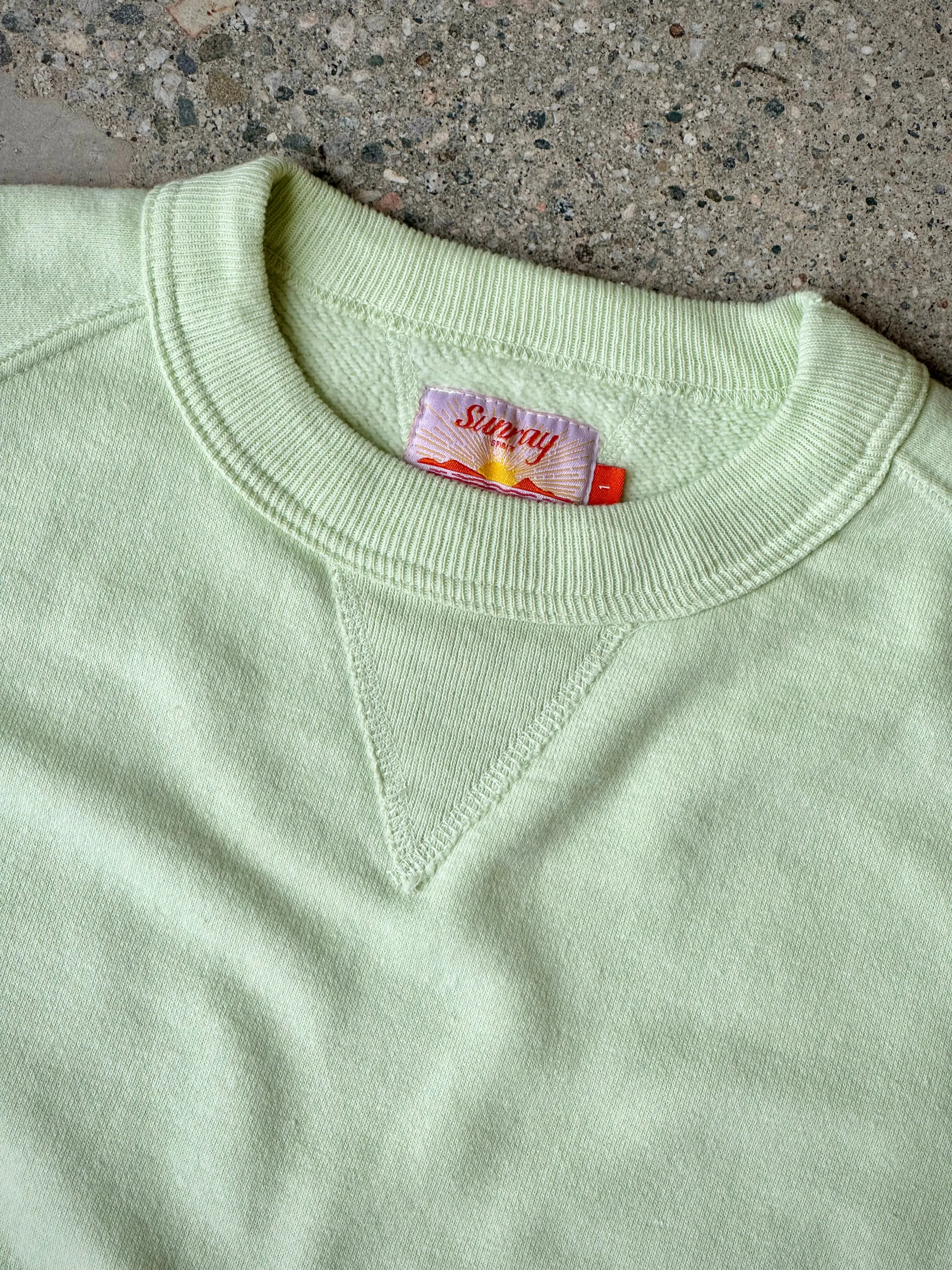 Sunray Womens Mint Green Poli’ahu Crewneck Sweatshirt