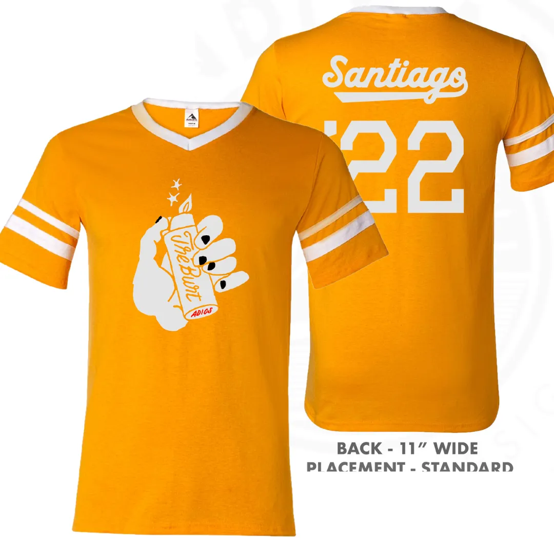 Tré Burt - Traffic Fiction Santiago V-Neck Jersey Shirt - OH BOY RECORDS