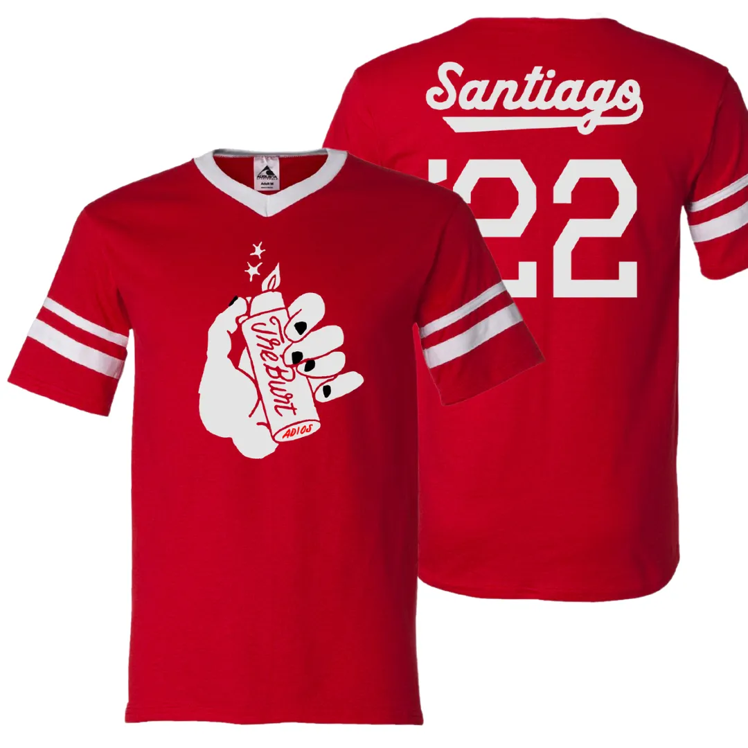 Tré Burt - Traffic Fiction Santiago V-Neck Jersey Shirt - OH BOY RECORDS